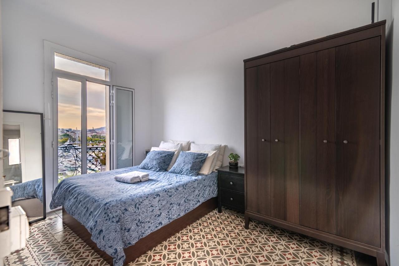 Superb Cute Flat Barcelona Bests View On The Sea For Couple Exterior photo