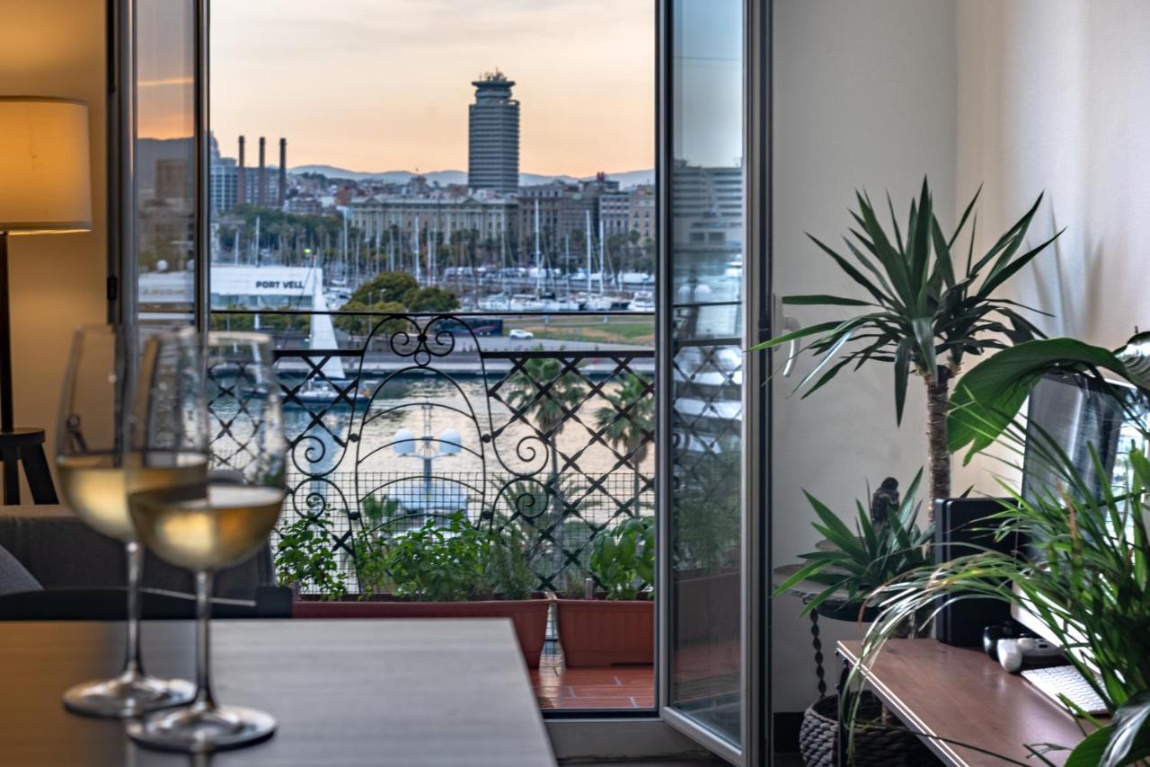 Superb Cute Flat Barcelona Bests View On The Sea For Couple Exterior photo