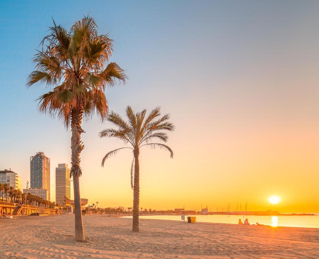 Superb Cute Flat Barcelona Bests View On The Sea For Couple Exterior photo